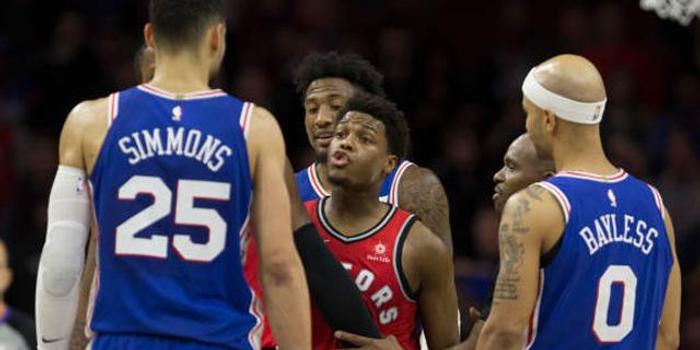  马克西末节连得10分，76人逆转战胜猛龙